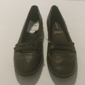 ROCKPORT BROWN LEATHER SHOES SIZE 6